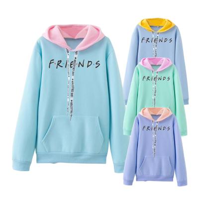 China Custom Made Custom Logo Print Unisex Satin Pullover Sweatshirts Wholesale White Anti-wrinkle Striped Hoodies for sale