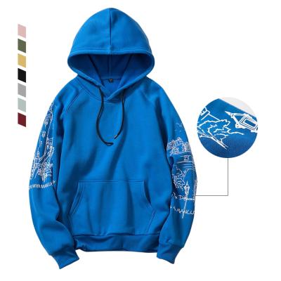 China Anti-Wrinkle Hoodies Men's Pullover Bulk Oversized Hoodies Plus Size Mens Hoodies Blank Sweatshirt for sale