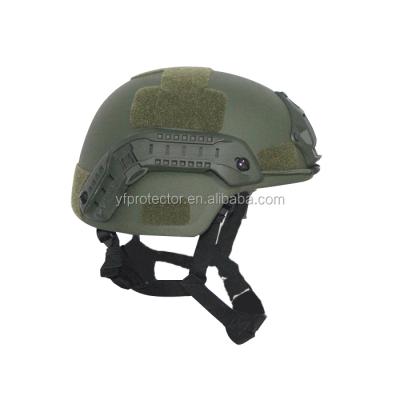 China Against 9MM& .44 Other Police Helmet Light PE Mich Helmet NIJ 3a Bullet Proof Tactical Military Ballistic Helmet for sale