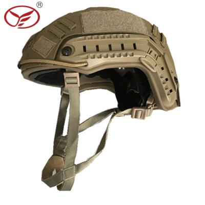 China NIJ Standard 0106.01 FAST Bulletproof Helmet 9MM&Amp;.44 Guide Rail, Cap Sleeve for sale