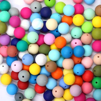 China Other Food Grade Baby Silicone Bead 12mm15mm Chain Bracelet Bulk Wholesale Main Manufacture for sale