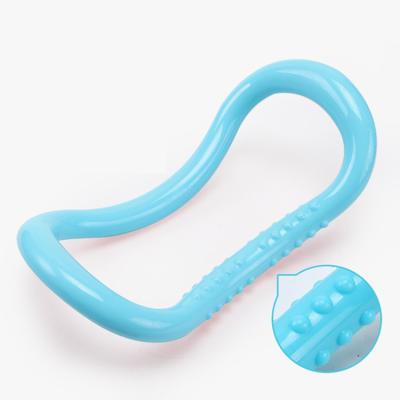 China Useful Durable Magic Stretching Circle Neck Rings Fitness Pilates Exercise Accessories Ls-1827 for sale