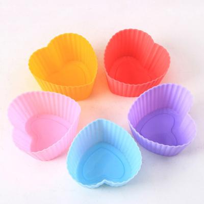 China Factory Direct Cupcake Liners 100% Food Grade Silicone Baking Cups Ls-1920 for sale