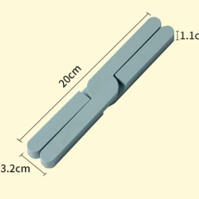 China Ls-11724 Silicone Folding Tripods Silicone Thick Non-slip Folding Tripods Heat Resistant for sale