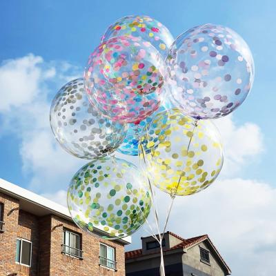 China Globos Bobo For Happy Birthday Wedding Confetti Bubble Balloons Helium Decoration Toy Gift Toy Eanjia 18inch for sale