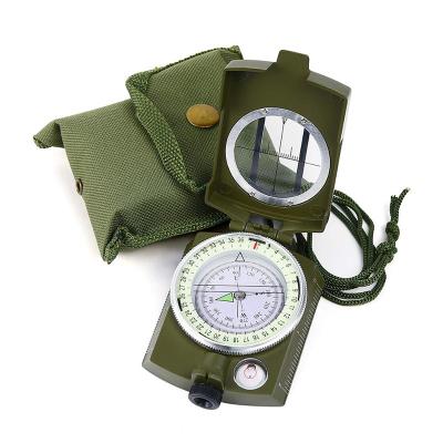 China Pointing Multifunctional Military Guide Army Metal Sight Circle High Accuracy Waterproof Luminous Compass for sale