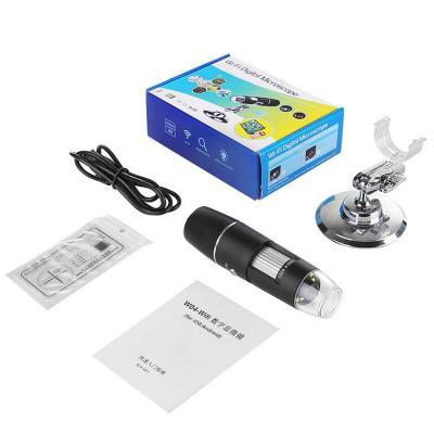 China WiFi USB Digital Handheld Microscope, Wireless Magnification 1000x 8 LED Mini Camera Endoscope with Phone Suction DH-MF1000X for sale