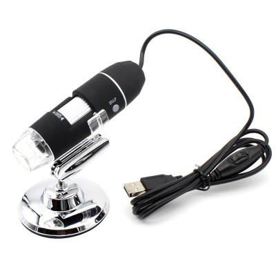 China 500x 1000x 1600x Zoom Electron Microscope 8 Optical Lightweight USB Digital Microscope With Measurement DH-MR1600X for sale