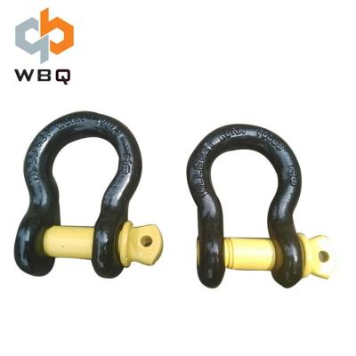 China Lifting Fittings Us Lashing USA Type Qingdao Bolt Anchor Shackle for sale