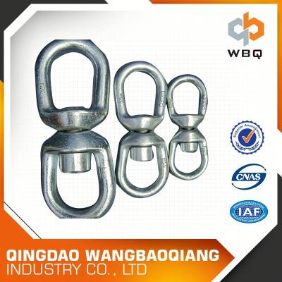 China Carbon Steel Aisi Double Eye G402 Galvanized Carbon Steel Chain Swivel for sale