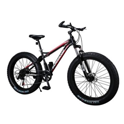 China 2020 2020 Electric Tire Mountain Bike Electric Bike 9 Speed ​​Folding Fat Bike Steel Mini 26 Inch Custom Logo for sale