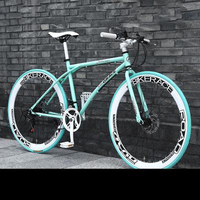 China Amazon Sales Fixed Speed ​​Steel Bike Variable 40 Double Speed ​​Disc Brake Aluminum Alloy 60 Millimeter Rim Student Man Women New 26 Inch Bicycle for sale