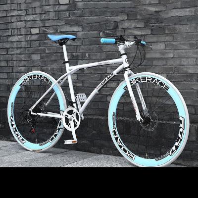 China Road Proof Steel Adult Variable Speed ​​Bike 26 Fixed Inch 40 60 Mm Dual Disc Brake Aluminum Alloy Rim High Carbon Steel Frame for sale