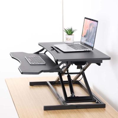 China NATE Ergonomic Height Adjustable Sit Laptop Adjustable Standing Table Stand Desk Standup Converter (Height) for sale