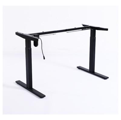 China Ergonomic Electric Height Adjustable (Height) Adjustable Computer Tables Rest To Stand Desk Leg for sale