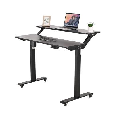 China (Size)Nate Hot Sale Factory Direct Adjustable Customized Ergonomic Height Adjustable Computer Desk Electric Position Desk for sale