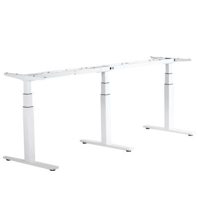 China (Size)Adjustable Modern Commercial Office Furniture Rectang**AR Position Manager Height Executive Table Adjustable Desk Workstation for sale