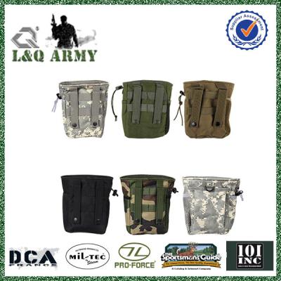 China Military Tactical Molle Pouch Carrying Waist Bag with Drawstring for Outdoor Hiking CS for sale