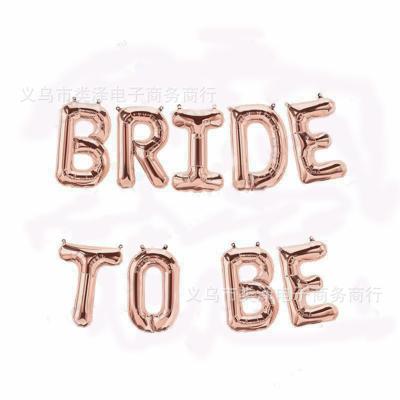 China Free Combination Rose Gold Alphabet Aluminum Bach Bachelor Party Banner/Sign Who Ass Up Bachelor Party Decor Balloon Banner Party Balloons for sale