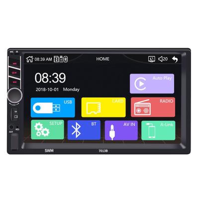 China Din 2 Car Stereo Radio For Apple Iphone CarPlay 7