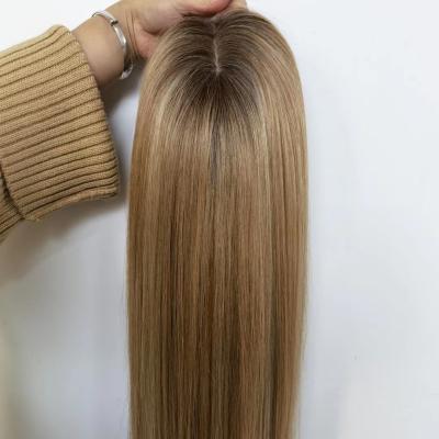 China 100% Silk Top Hair Full Lace Wig Regular Wave Full Front Lace Wigs Handmade Hair Topper Factory Supplier for sale