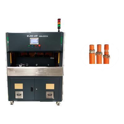 China Peeling Best Selling CE Approved Wire Making Machine Crimping Terminal HBQ-Z221A New Energy Wiring Processing Three-in-One Equip for sale