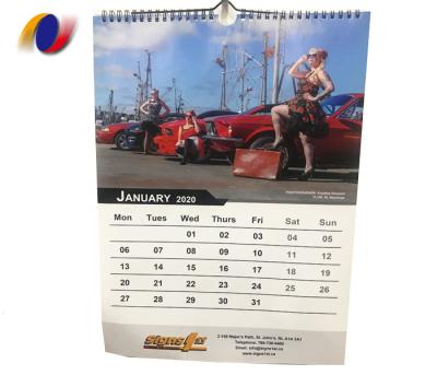 China Wholesale Custom Well-designed Wall Calendar Short Delivery Cheap Calendar Printing For Advertising for sale