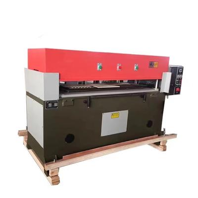 China Leather/PVC/EPE 30 ton four-column hydraulic cutting machine for leather foam cloth sponge for sale