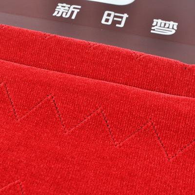 China Ring Spun The Fancy Chenille 10NM Shiny 100% Polyester Chenille Available In Colors Custom Chenille Fabric for sale