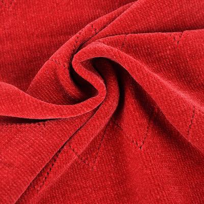 China 100% Shiny Ring Spun Hot Chenille Polyester Fancy Fabric Available in Customizable Materials for sale