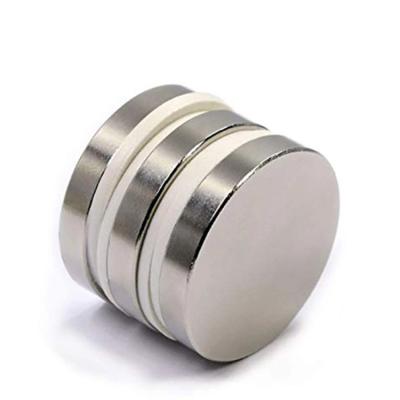 China Industrial Super Strong Magnet 20mm Disc Magnet Self Adhesive Disc Magnet With Adhesive for sale