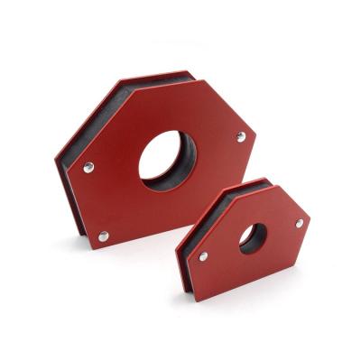 China Industrial Heavy Flange Triangle Magnet Welding Magnet Angles Holder Magnetic Welding Magnet for sale