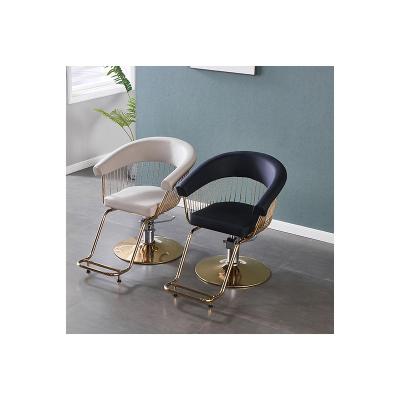 China Up and Down Rotating Barber Shop Chair Up and Down Rotating Hydraulic Barber Chair Salon Furniture for sale