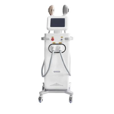 China Multifunctional Dye Removal OPT SHR Elight IPL 300000 Shots DPL Hair Removal Machine For Skin Rejuvenation With Two Handpieces for sale