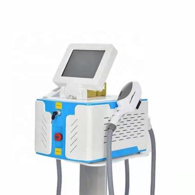 China Pigment Removal Clinic Use 2 In 1 Professional IPL+Nd Yag Laser Machine OPT Shr Hair Removal Machine Q Switch Laser Machine For Tattoo Removal for sale