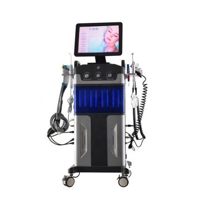 China Skin Rejuvenation 2021 New 12 in 1 Hydra Dermabrasion Facial Machine 12 in 1 Water Aqua Peeling Facial Machine Hydra Water Dermabrasion Machine for sale