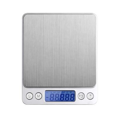 China With Battery Tray Portable Stainless Steel Jewelry Accurate Manual Kitchen Digital Smart Scale for sale