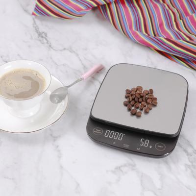 China WITH LID Espresso Scale Food Scale Color Nutrition Calculator Food Digital Scale for sale