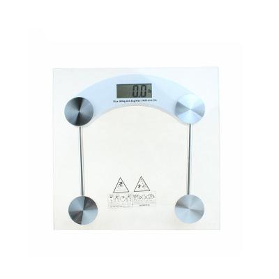 China WITH HARD LID Bathroom Personal Health Weight Tempered Glass Digital Electronic Gram Scale for sale