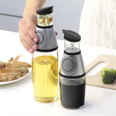 China Wholesale Morden Kitchen Deluxe Olive Dispenser Wide Opening Vinegar for Easy Refill Dispenser Bottles and Refined Oil for sale