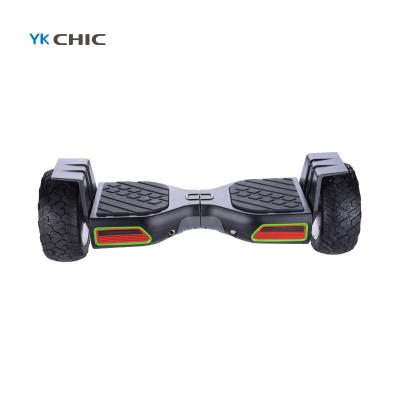 China Big 8.5 inch 2021new colorful unisex off road two wheels Self-balancing electric scooter with smart front light mobility kick board for sale