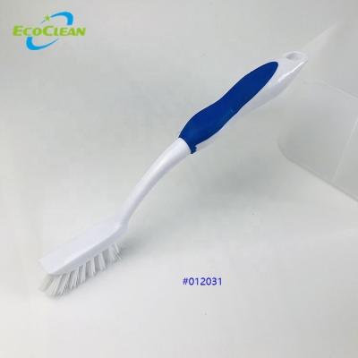 China EcoClean Sustainable Factory BSCI Customized LOGO Plastic Tile And Grout Scrub Playbrush for sale