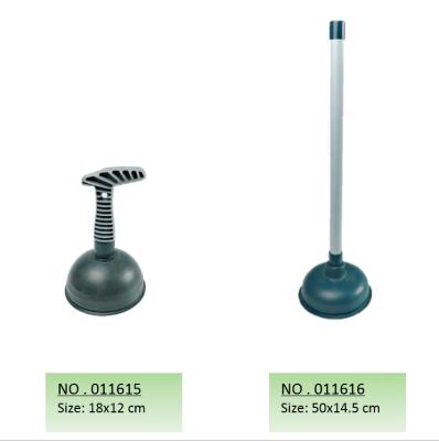 China EcoClean Factory BSCI Sustainable Plastic Handle Toilet Plunger , PVC Toilet Plunger for sale