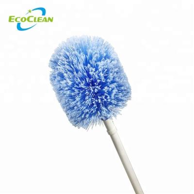 China Viable Factory Direct PVC or PET Fiber Cob Spider Web Ceiling Duster Brush with Telescopic Pole for sale