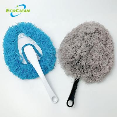 China Car Cleaning EcoClean Factory BSCI Car Cleaning Electrostatic Microfiber Hand Cloth for sale