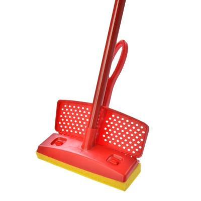 China Super Sustainable EcoClean Water Absorbing Squeegee Cellulose Plastic Sponge Mop With Squeezer Refill Head for sale