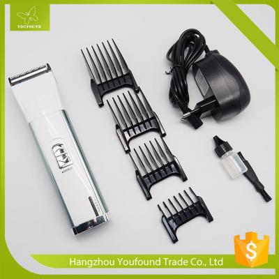 China KM-2377 Hair Clippers Hair Cutting Machine Hair Trimmer with 4 Combs for sale