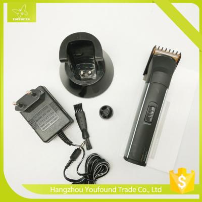 China KM-2599 Cordless Rechargeable Electric Hair Clippers Battery Hair Trimmer for sale