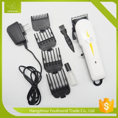 China JW-3038 OEM Hair Cutting Machine Cordless Magic Clip Hair Clipper Professional Men Hair Trimmer for sale