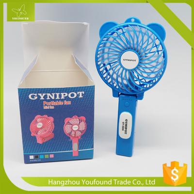 China GY-5550  GYNIPOT Fording Mini Table Fan Rechargeable Protable Fan for sale